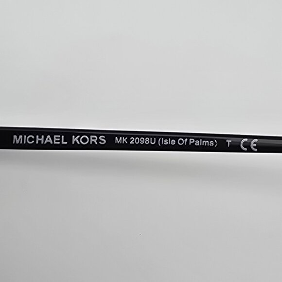 Michael Kors MK2098U Isle of Palms Black Frame Polarized Grey Lens Sunglasses main image 8